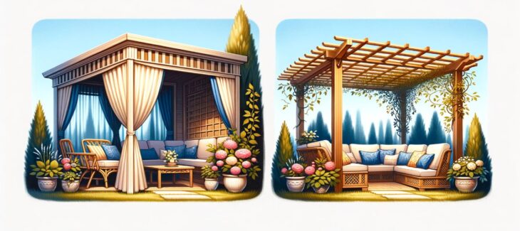 Cabana and Pergola Differences Elevating Your Outdoor Space